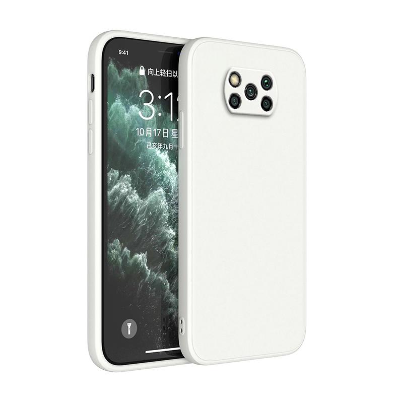 Оригинальный чехол для Xiaomi POCO X3 Pro NFC X4 GT Camera Protect Square Liquid Silicone X3Pro X4GT 5G Soft Luxury Thin Cover Fundas