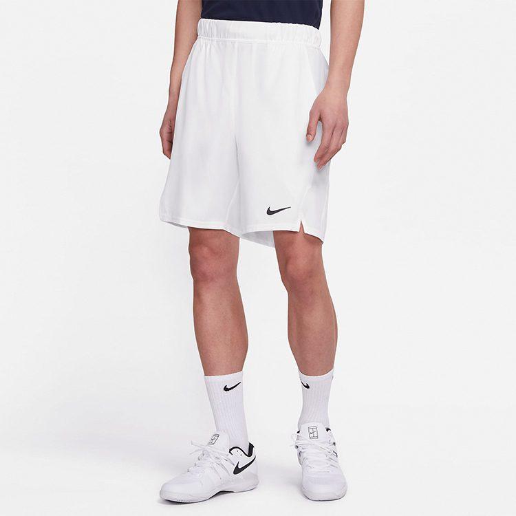 Nike Повседневные шорты Dri Fit мужские белые умеренные CV2544-100