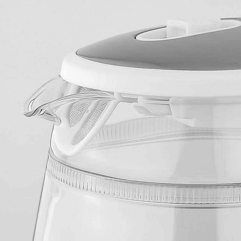 1.7L Glass Electric Kettle for Tea Brewing and Boiling - Automatic, Large Capacity for Home or Dorm Use