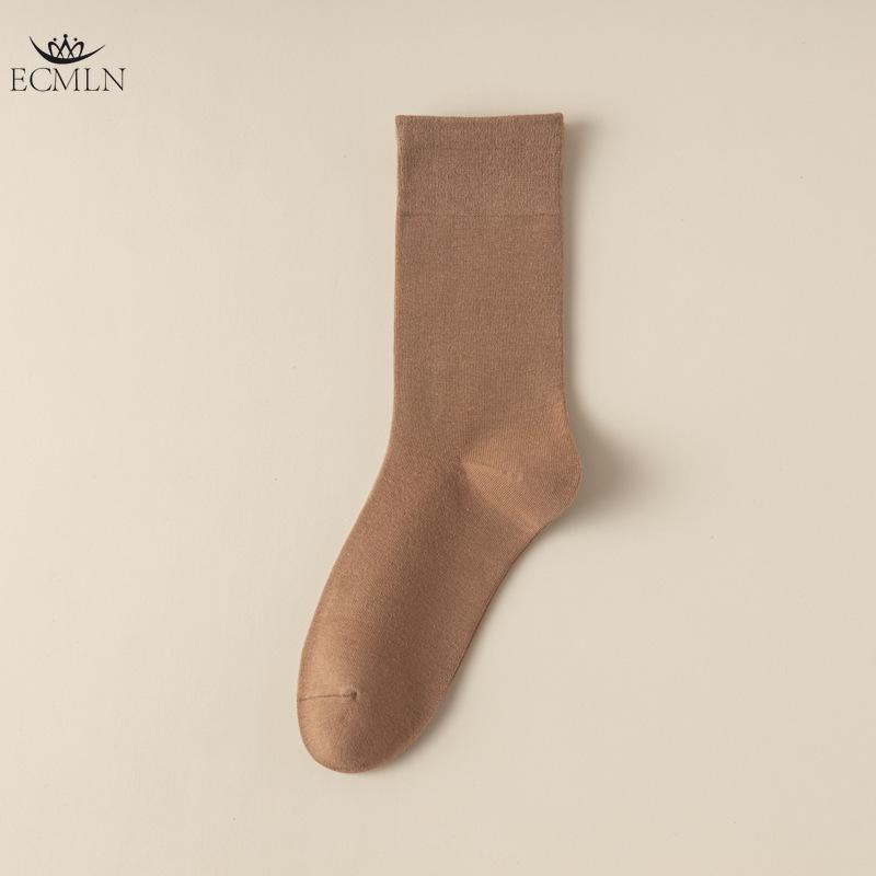 Хлопковые носки для женщин Хлопковые носки до середины голени