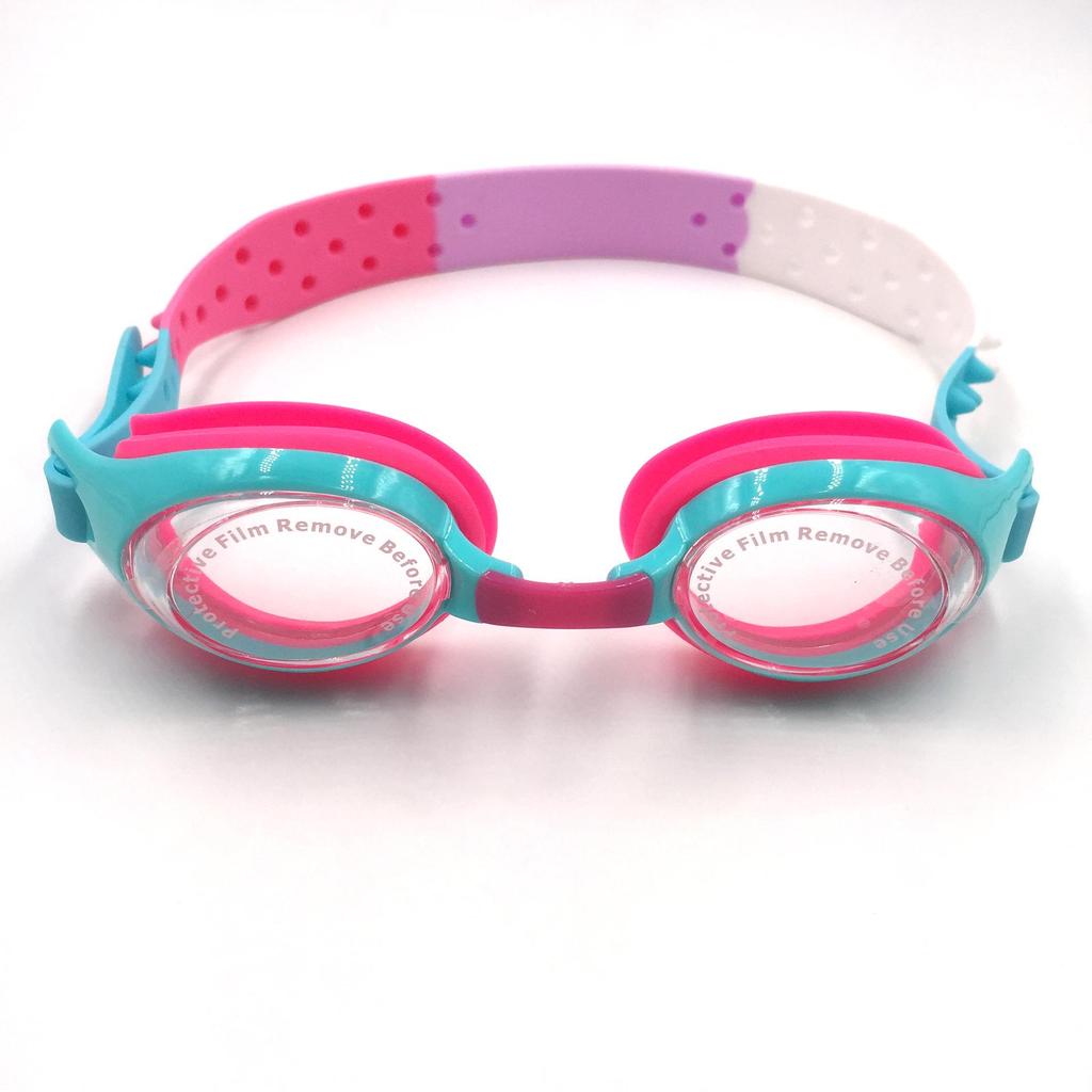 Waterproof, Anti-Fog Silicone Swimming Goggles for Girls