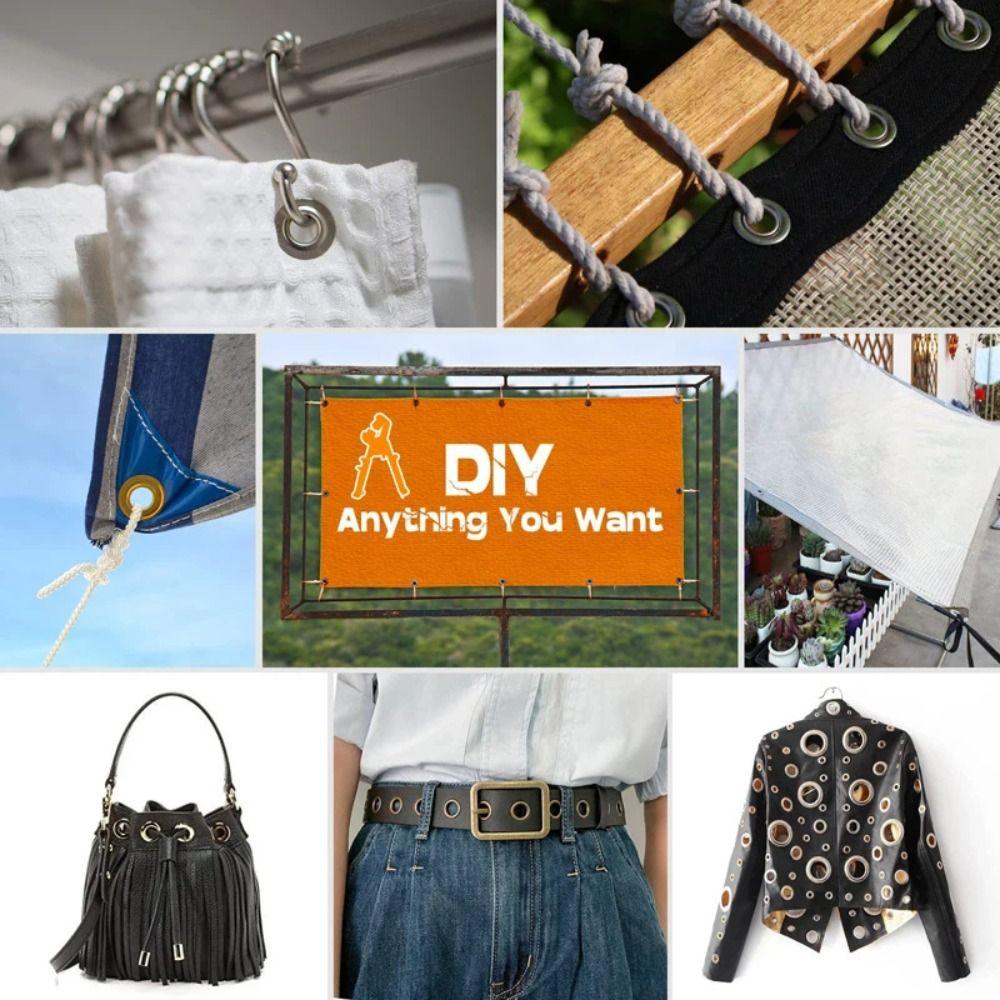 Handheld Installation Eyelets Button Pliers Comfortable Handle Manual Puncher  Hand Tool