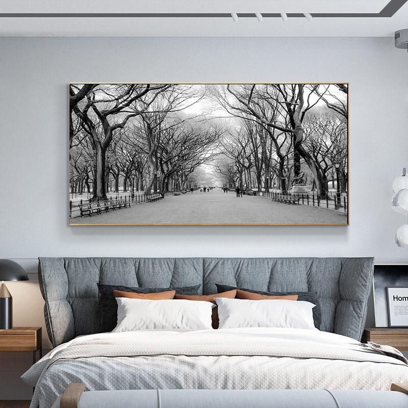 Древо жизни Густав Климт Пейзаж Цветы Настенная картина на холсте Скандинавский постер с принтом Картина для гостиной Домашний декор