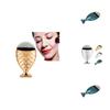 Изысканный профессиональный набор кистей для макияжа русалки с роскошными кистями для тональной основы и пудры