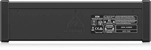 Behringer Stage Box AES50 соединение Совместимо с X32 Оснащено 8 предусилителями MIDAS Комбинированный разъем XLR Оснащено терминалом ULTRANET Стойка