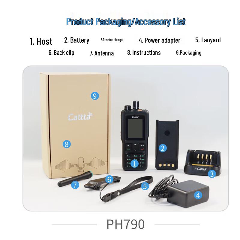 Caltta ZTE PH790 Series Professional PDT Digital Walkie-Talkie (CN version)