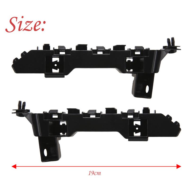 1 Pair Front Bumper Holder Mounting Bracket for Honda Accord 2018 2019 2020 2021 Left and Right Side 71198-TVA-A01 71193-TVA-A01