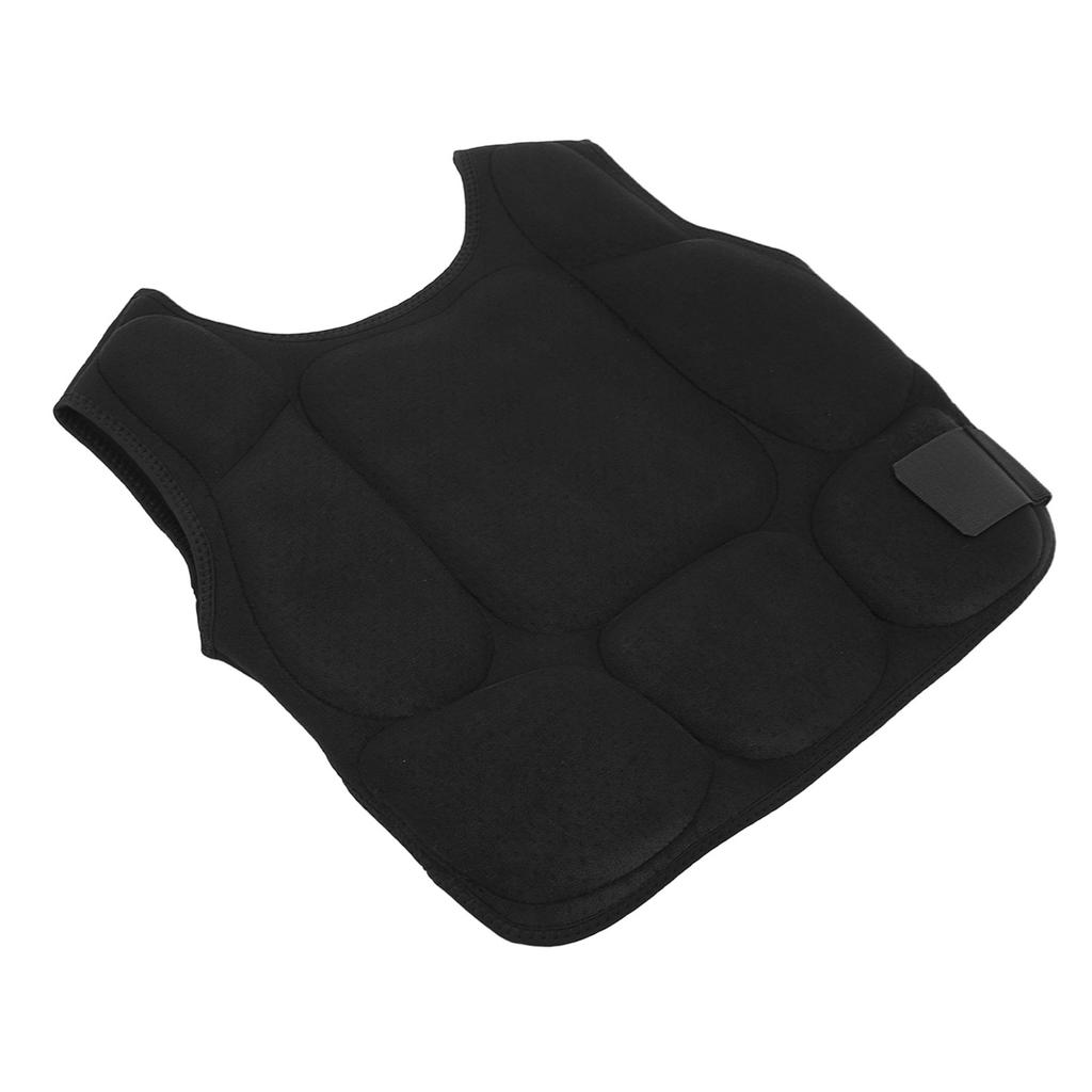 Taekwondo Chest Protector Thickened EVA Liner Shock Absorption Boxing Chest Guard Protection Vest XL