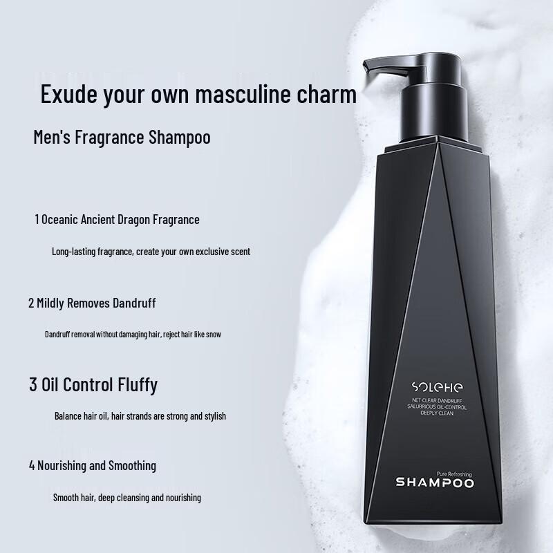 Hefengyu Men's Cologne Scent Shampoo & Shower Gel Set