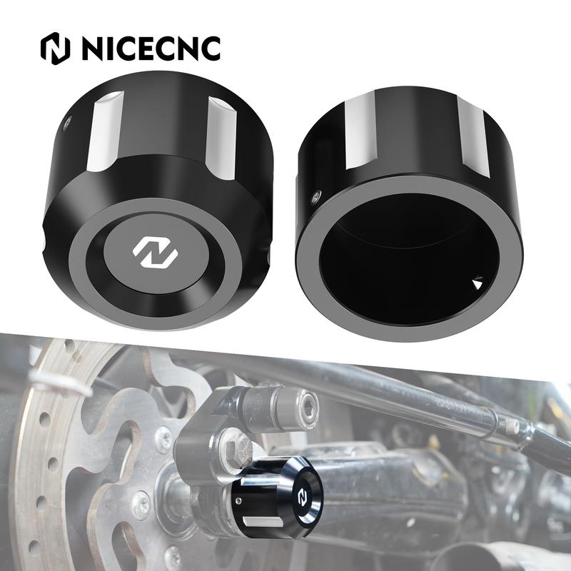 Motorcycle Rear Axle Nut Cap Covers for Harley Road King/Special FLHR/XS Street Glide 2017-2024 Road King Classic FLHRC 17-2020