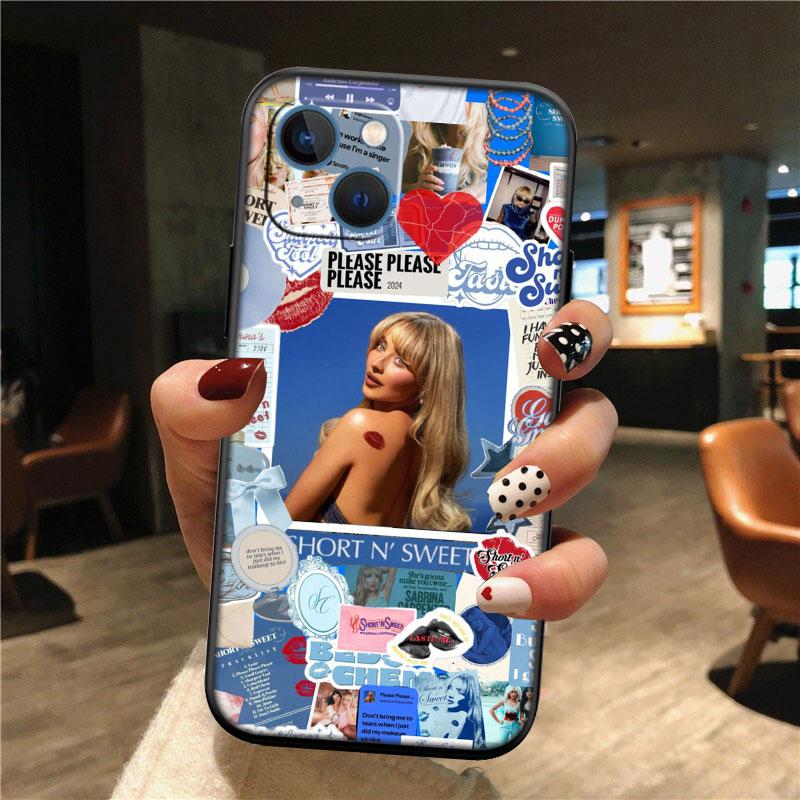 Чехол для телефона Sabrina Carpenter для Motorola Moto Edge 60 60s 70 G86 G56 G54 E14 G04S G45 G54 G64 S30 S50 X30 X40 X50 Ultra Pro