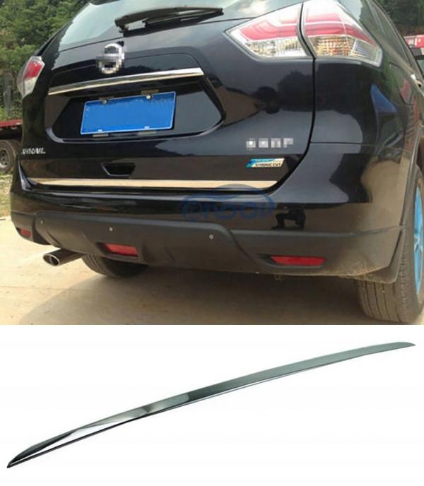 NISSAN X-TRAIL III T32 - Chrome Trunk Trim - Tailgate Accent - Premium Car Rear Detail - Shine Enhancer