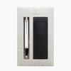 PARKER IM White CT Ballpoint Pen, Medium Nib, Oil-Based, with Pencil Case, Gift Box Set, Officially Imported, 1975650 V1d