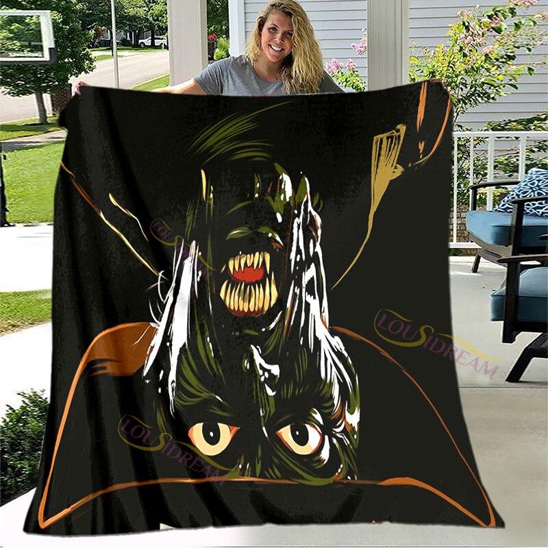 Jeepers Creepers Queen Size одеяло супер мягкое фланелевое одеяло пледы одеяла домашний декор дом офис легкий диван ворс