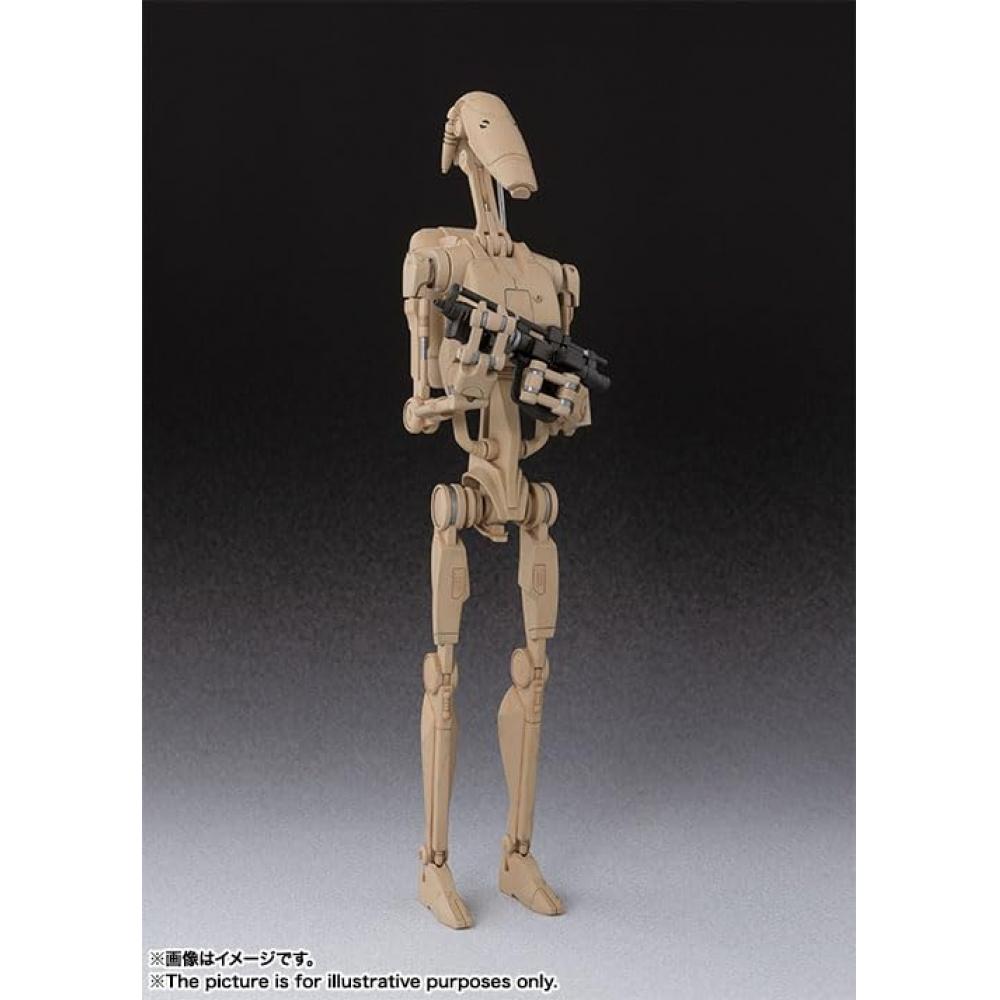 SHFiguarts ЗВЕЗДНЫЕ ВОЙНЫ Боевой дроид (версия для перепродажи) приблизительно. 155 мм окрашенная подвижная фигурка из АБС и ПВХ