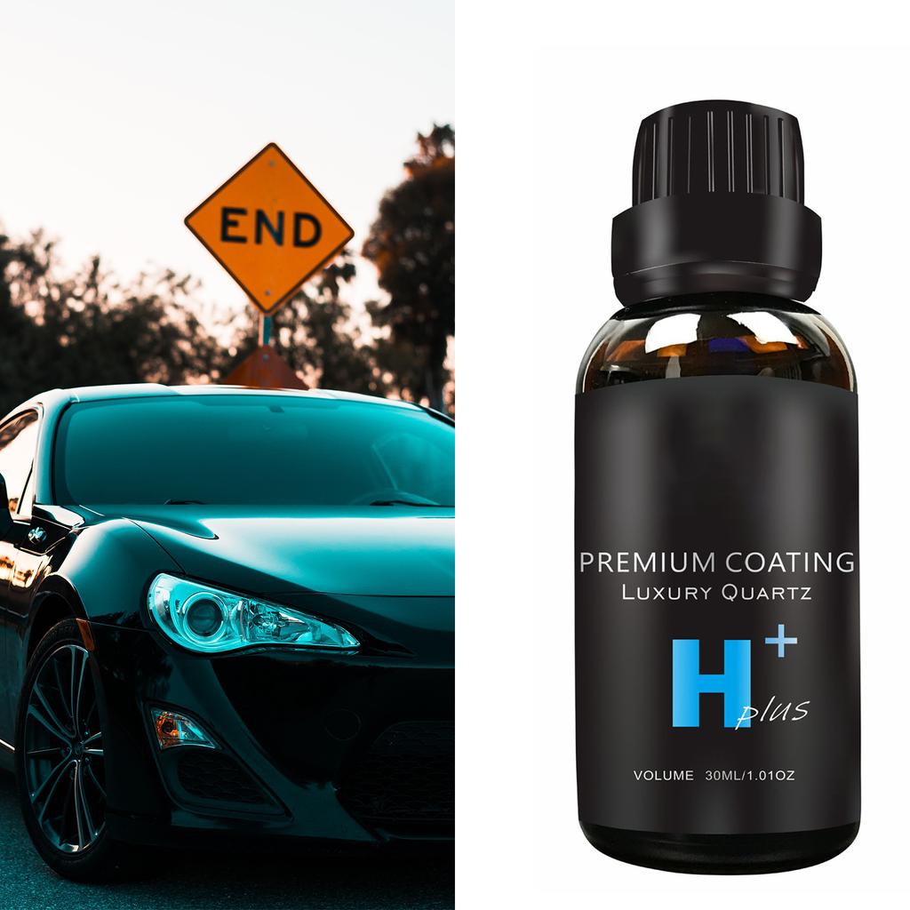 9H Nano Ceramic Coatin Hydrophobic Gloss Shine Easy to Use Paint Protections Agent Car Refurbishing Agent 30ml
