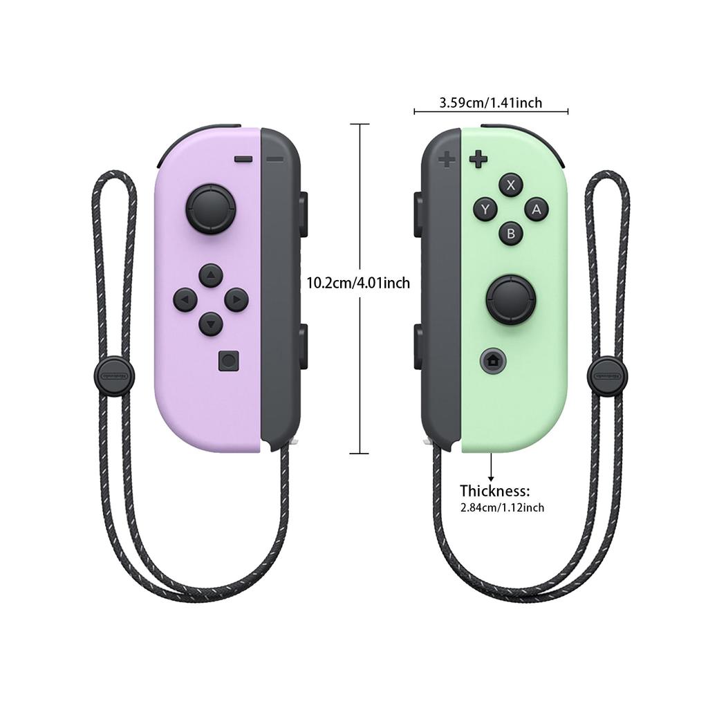 Nintendo Джой-Кон™ (L)/(р) Пастельно-фиолетовый / Пастельно-зеленый