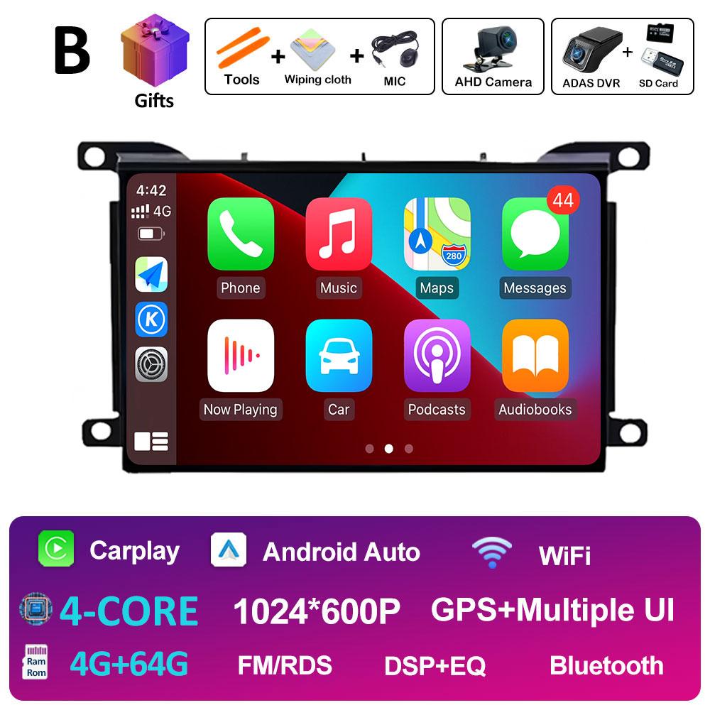 GPS Navi Bluetooth 7 дюймов для Citroen DS5 2010 2011 2012 2013 - 2017 беспроводной Carplay Android 14 Авторадио QLED IPS экран WIFI
