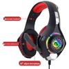 FX-03 Светящаяся проводная игровая гарнитура 3,5 мм для ПК и PUBG