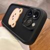 Применимо к чехлу для мобильного телефона iPhone17/16e 15 трехмерный медведь 14 Apple 15pro противоударный 11 защитный чехол 8 мягкий чехол