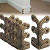Traditional Aesthetic Elegant Copper Corner Protectors with Chinese Antique Design for Preserving Furniture Edges Corner