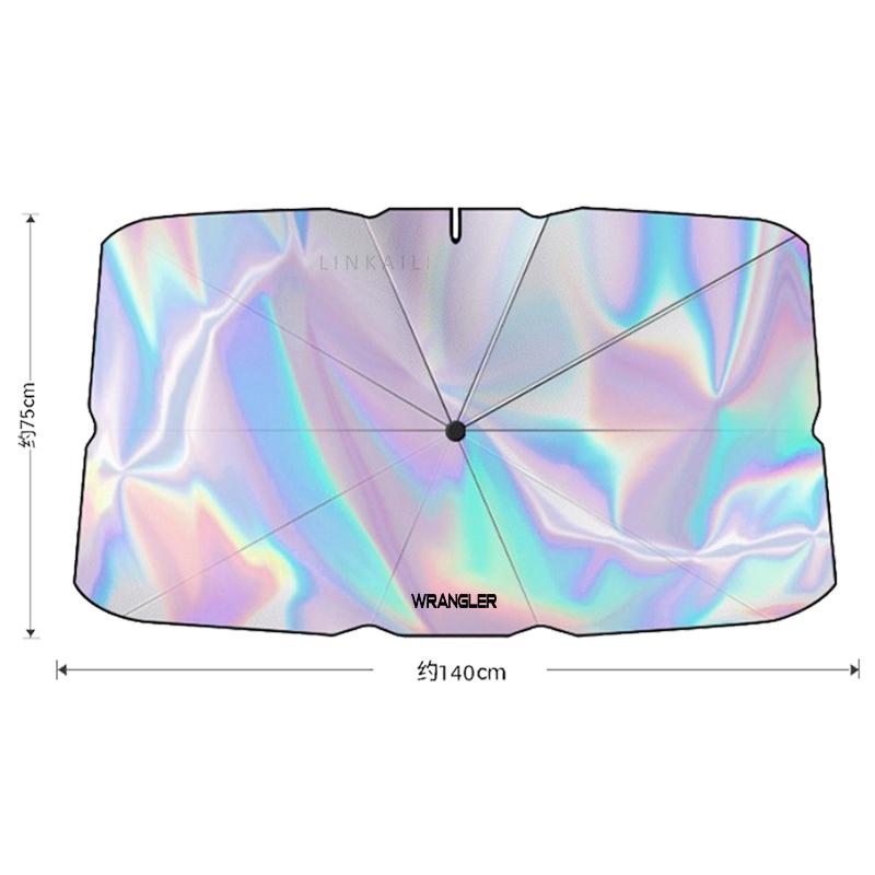 JOT2 Suitable for Jeep Cherokee Compass LIMITED Renegade Wrangler car front windshield new laser sunshade car sunshade accessories