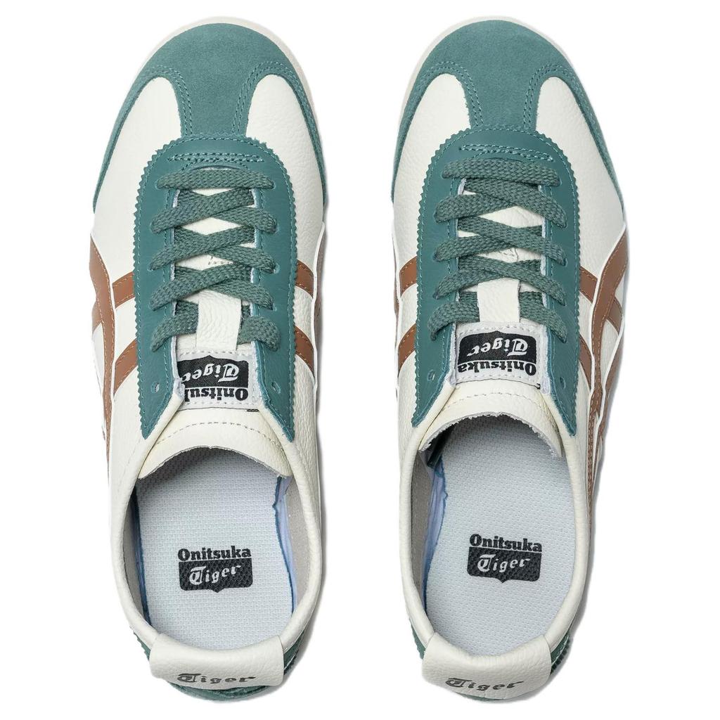 ONITSUKA TIGER Унисекс Mexico 66 Кремовый Зеленый Оранжевый 1183B771-115