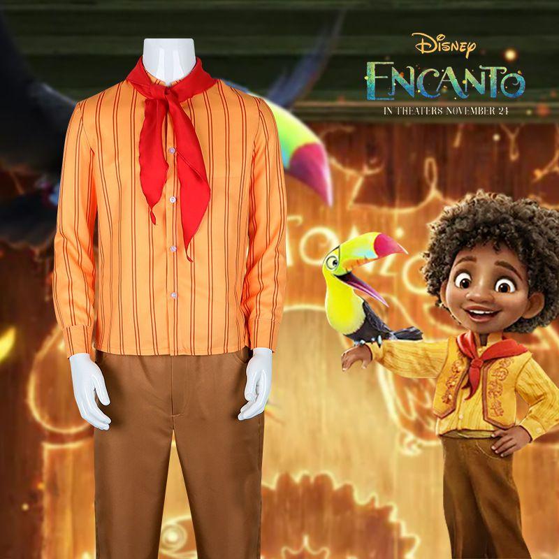 Encanto Antonio Costume Boys Shirt Pants Set Perfect Halloween Costume For Kids