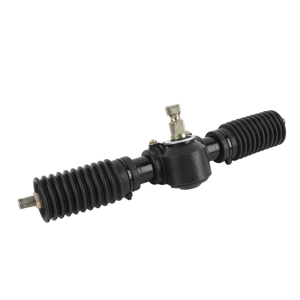 Power Steering Gear Rack Pinion Assembly 30T 295mm Long with Rubber Bushing for Go Kart ATV UTV Quad