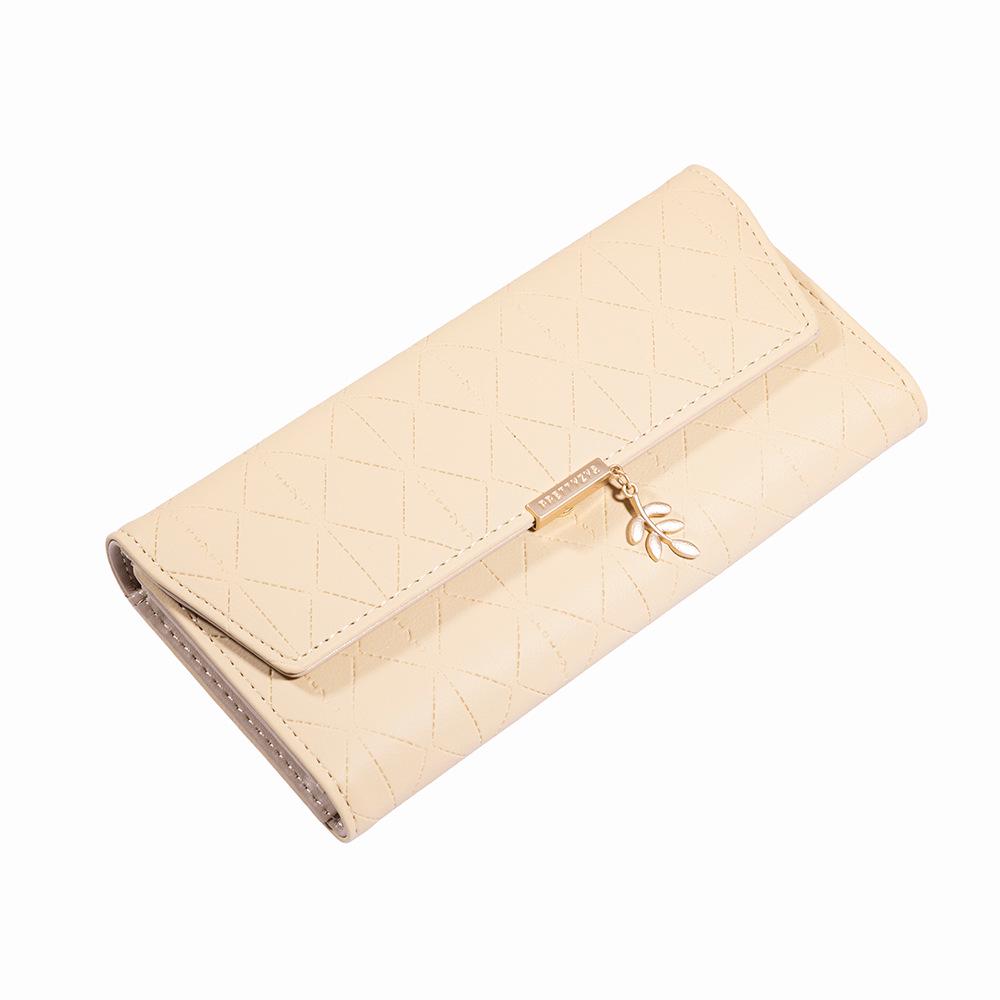 Женский длинный складной кошелек — шикарный многофункциональный дизайн с большой вместимостью