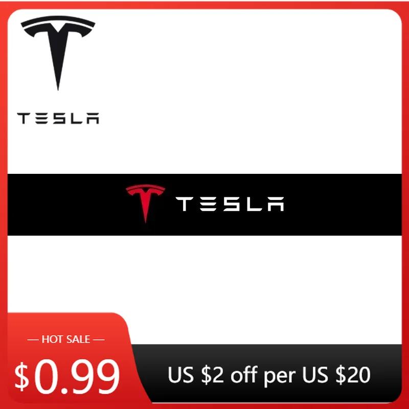 Car Sticker Tesla Car Windshield Sticker Fashion Sport Decals Decoration Sticker Styling for Tesla Model-3 Model-S X Model-Y Cyb