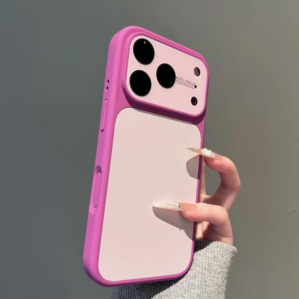 Силиконовый чехол Dopamine Color Block для iPhone 17 Pro Max 16 - Защитный чехол от падений