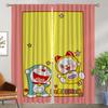 Curtains for Living Room Curtain for Room 2 Panel Doraemones Shades Halloween Decoration Partition Home Interior Curtains Camera