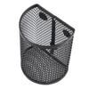 Magnetic Pen Holder Mesh Metal Pencil Marker Basket Desk Organizer for Locker Fridge Whiteboard File Cabinet