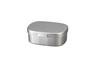 Tatsumiya METALLIC Lunch Metallic 30405 One-Touch Box, Silver, M, 600mm,