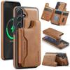 MAGKING K3 Series For Samsung Galaxy S24+ Case Compatible with MagSafe Wallet PC+TPU+PU Phone Cover