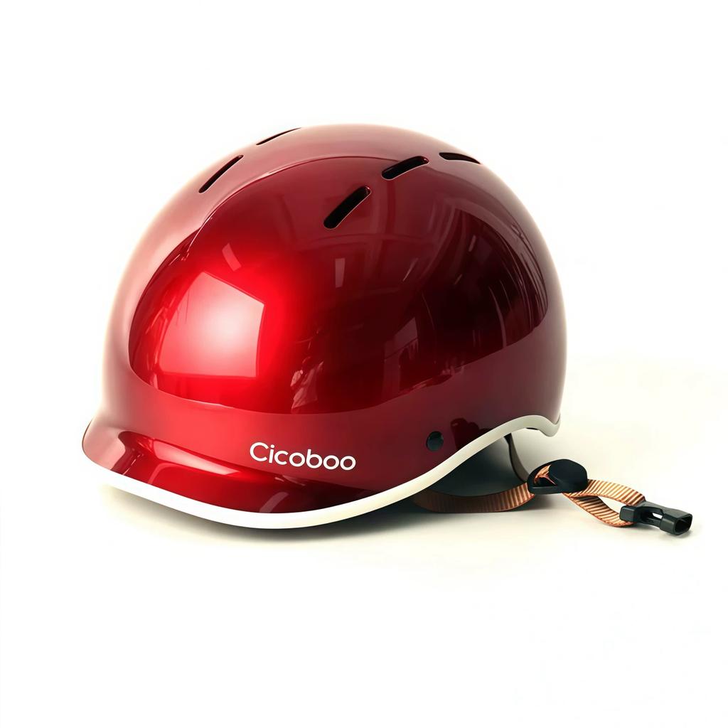 Folding Bicycle Helmet for Commuting, Unisex Safety Protection for Bicycles and Scooters, Leisure Use