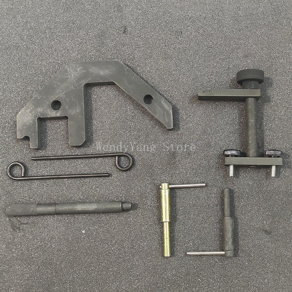 Набор инструментов для блокировки фаз газораспределения двигателя для дизельных двигателей BMW 2.0/3.0 E38/E39/E46/M47/M57