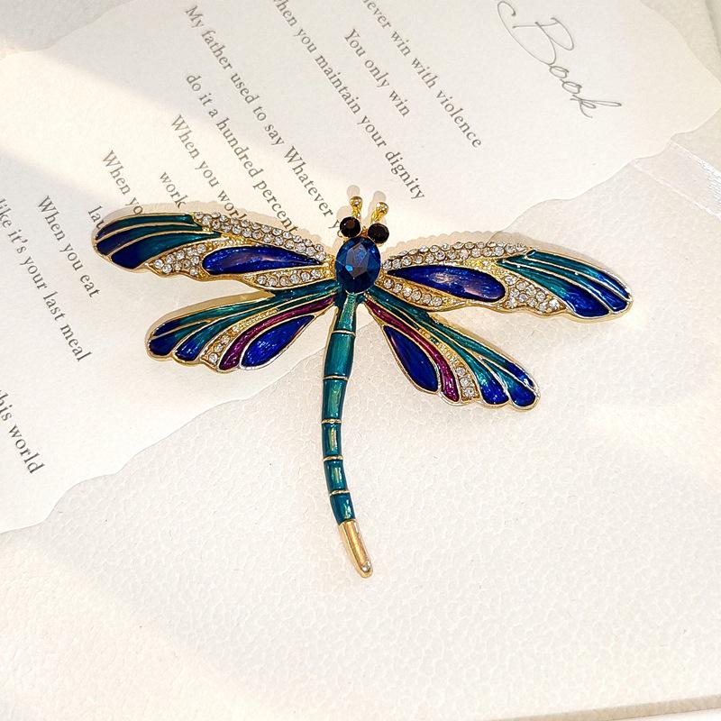 Элегантная китайская ретро эмалевая брошь Феникс и Бабочка для женщин