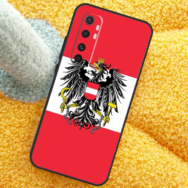 Чехол с флагом Австрии для Xiaomi 15T 14T 13T 14 15 Ultra 17 Pro Max Чехол для POCO F8 F7 F5 F6 X5 X6 X7 Pro