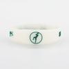 NBA Luminous Silicone Bracelet: Curry, Durant, James, Irving Edition, 20cm Snap Closure.