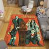 The Munsters Family Print Rug Floor Mat for Living Room or Bedroom Soft and Comfortable Carpet a Gift for Birthday and Holiday.