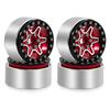 4pcs 1.9 inch Metal Beadlock Wheel Rim for 1/10 Axial SCX10 II III AXI03007 90046 TRX4 D90 VS4-10 GEN8 MST HSP RC Crawler Car