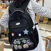 Starry Sky Transparent Backpack With Breathable Comfort For Middle School Students