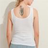 Fashion Casual Women Summer Low Chest Slim Tank Top Sleeveless Beach Streetwear Sexy Crop Navel Tops