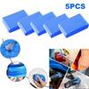 5Pcs Car Clay Bar Blue Vehicle Detailing Magic Cleaning Mud Car Wash Cleaner Sludge Mud Dust Remove Auto Detailing Cleaner Tool