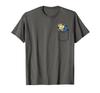 Minions Carl Taking It Easy Pocket Hit T-Shirt