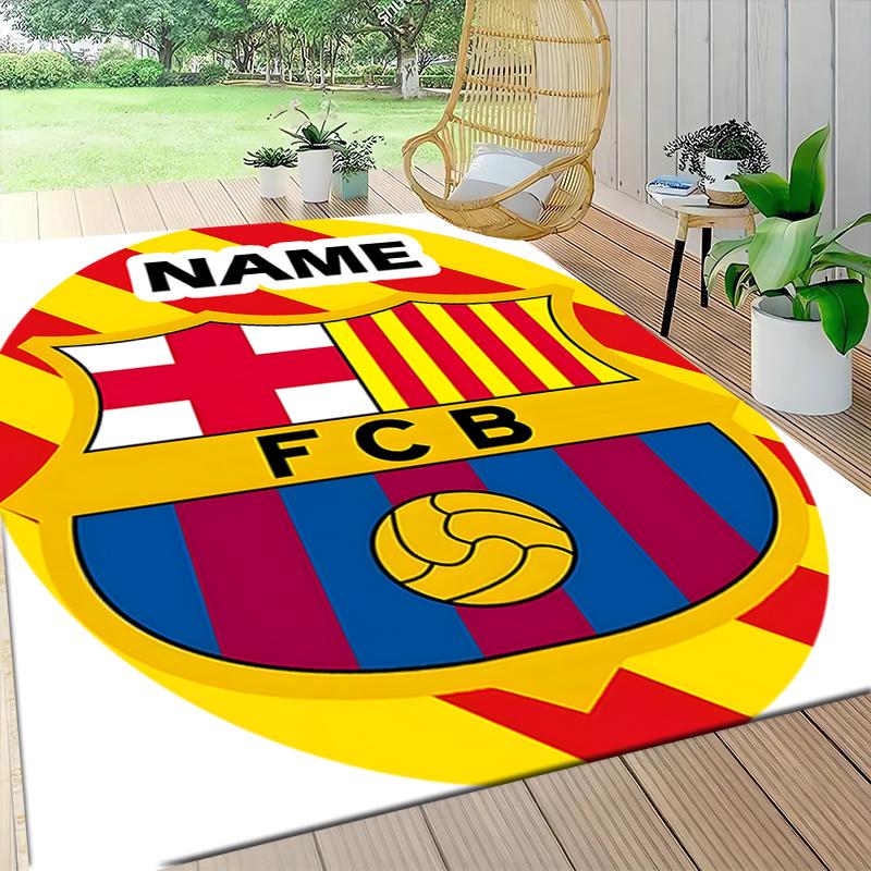 Custom Name Juventus Badge Carpet Rug Customizable Soft Washable Anti-Slip Home Living Room Sofa Mats Personalized Rug. 0909226