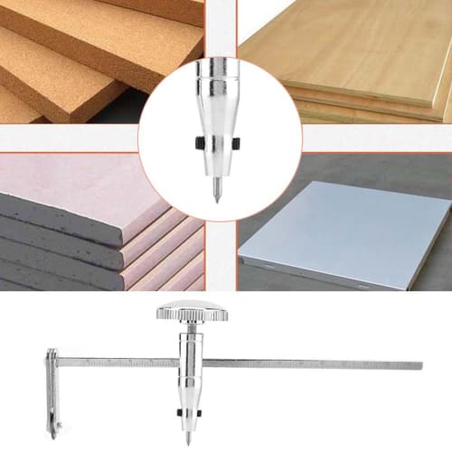 ANKROYU Circle Cutter, Stainless Steel Circle Drywall Cutter, Adjustable Circle Cutter, Drywall Cutting Tool Kit for Home Renovation