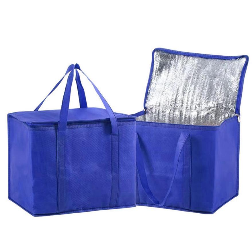 Большая вместимость термоизоляционная сумка для ланча Bento из алюминиевой фольги, сохраняющая свежесть, сумка-холодильник для путешествий на открытом воздухе, сумка для продуктов на вынос